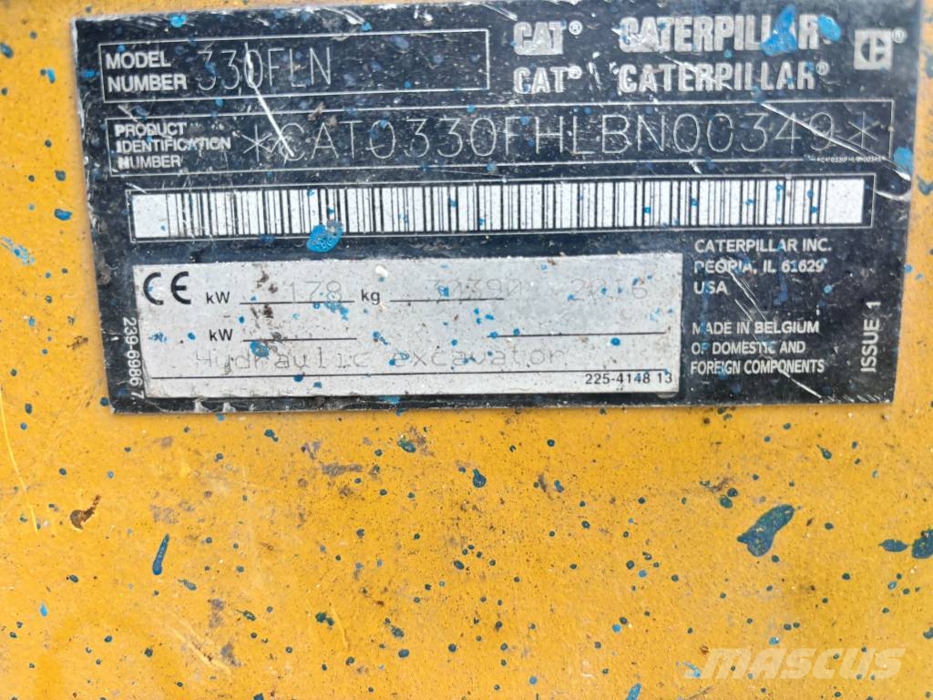CAT 330 F L N OQ 80 Vikšriniai ekskavatoriai