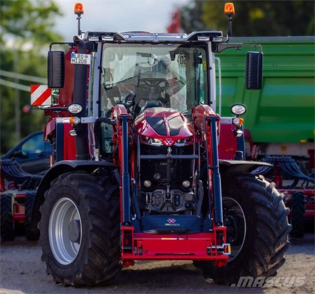 Massey Ferguson 8S.205 DVT EXCLUSIVE + FRONTLADER Traktorer