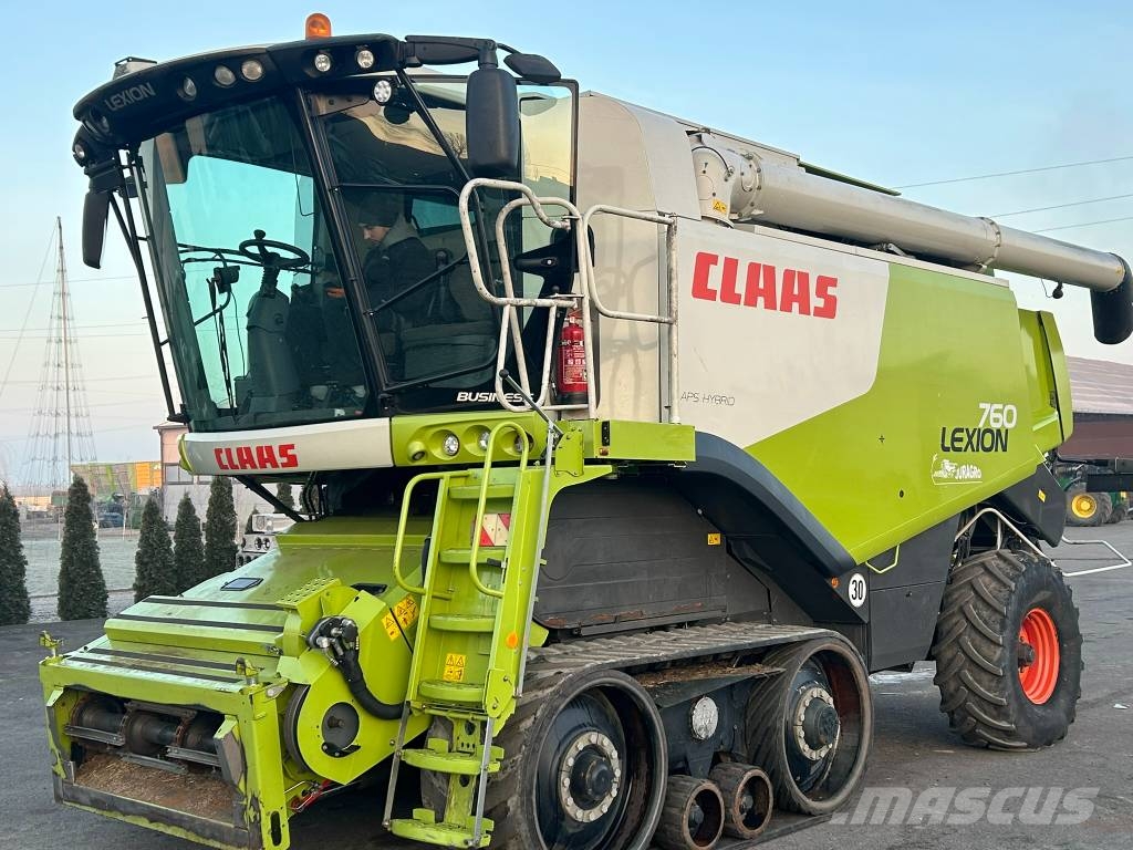 CLAAS Lexion 760 Kombajni