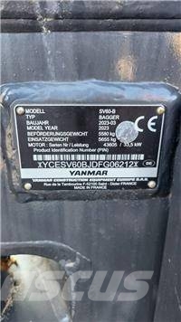 Yanmar SV60-B Advance mit Powertilt HS03 Εκσκαφάκι (διαβολάκι) < 7t