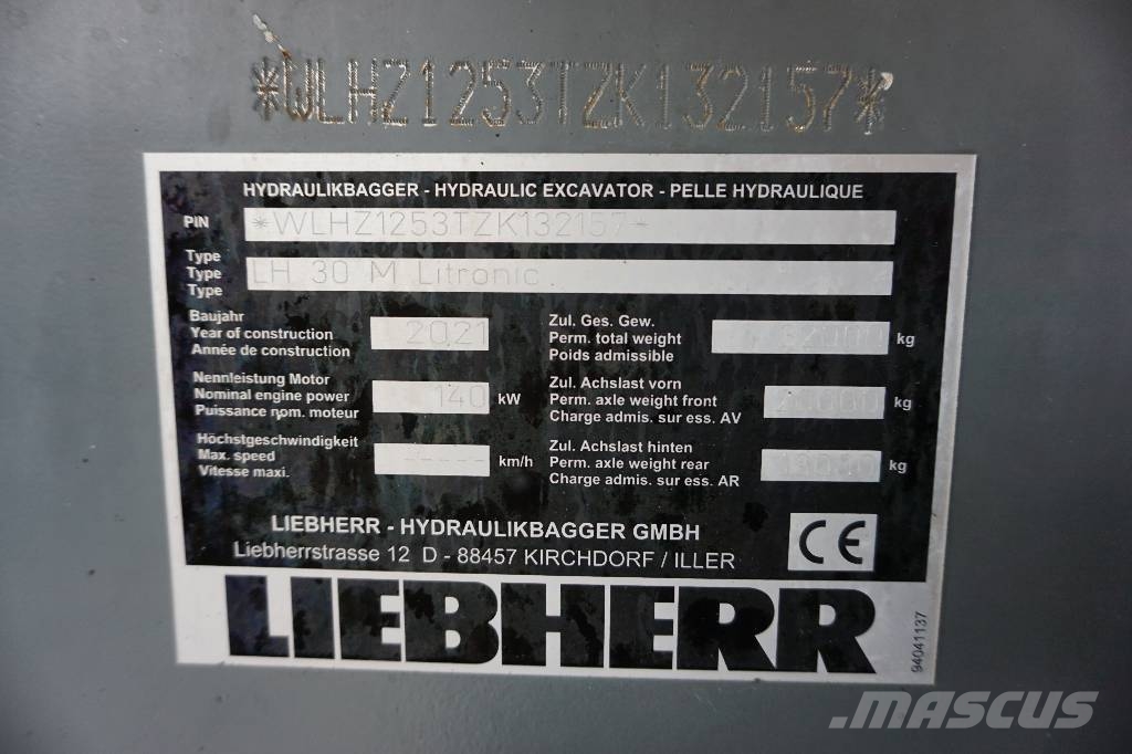 Liebherr LH 30 M Jätteenkäsittelijät