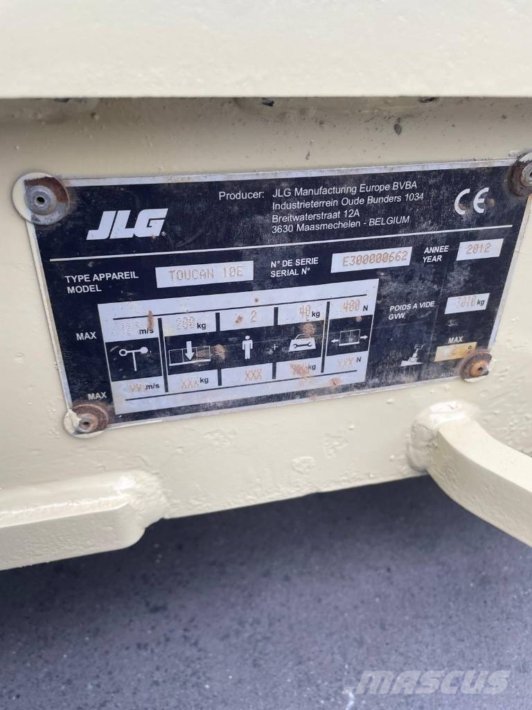 JLG Toucan 10 E Vertikalna dvigala