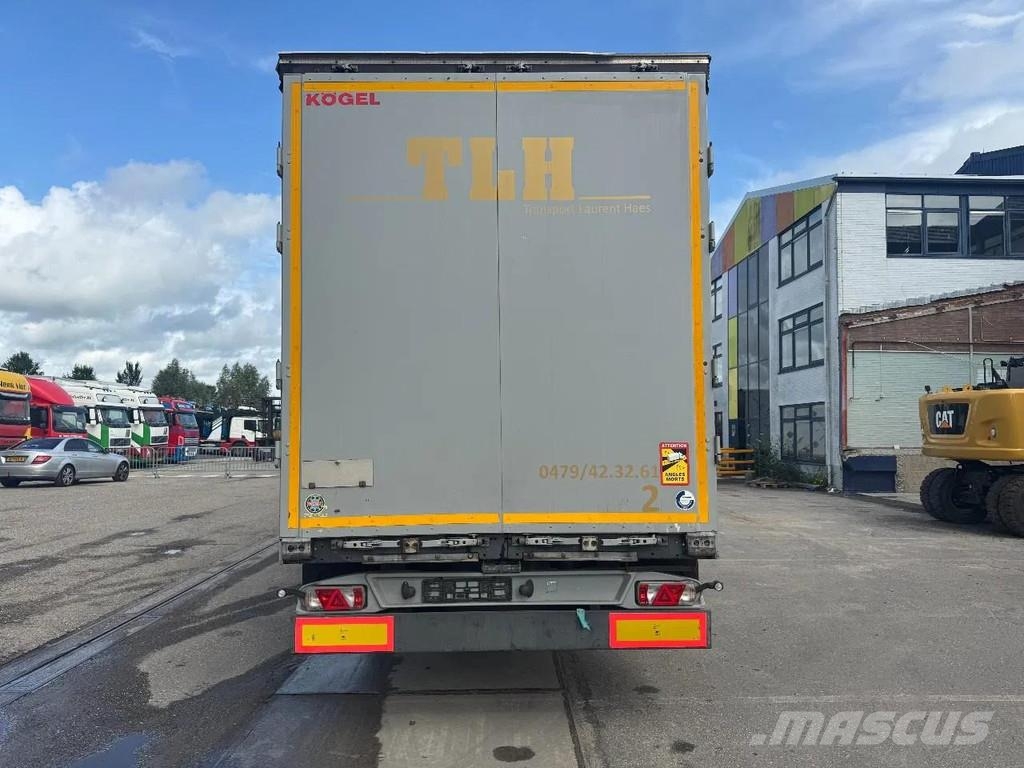 Kögel S24 3 AXLE - BPW + SLIDING ROOF Curtainsiderauflieger
