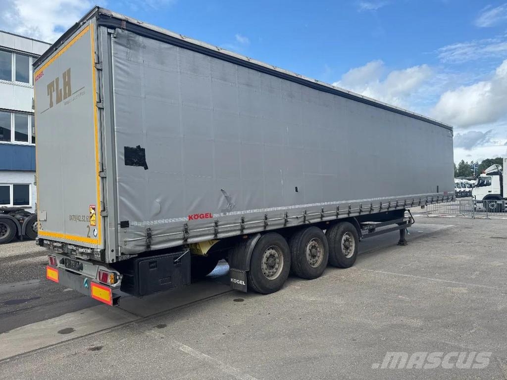 Kögel S24 3 AXLE - BPW + SLIDING ROOF Curtainsiderauflieger