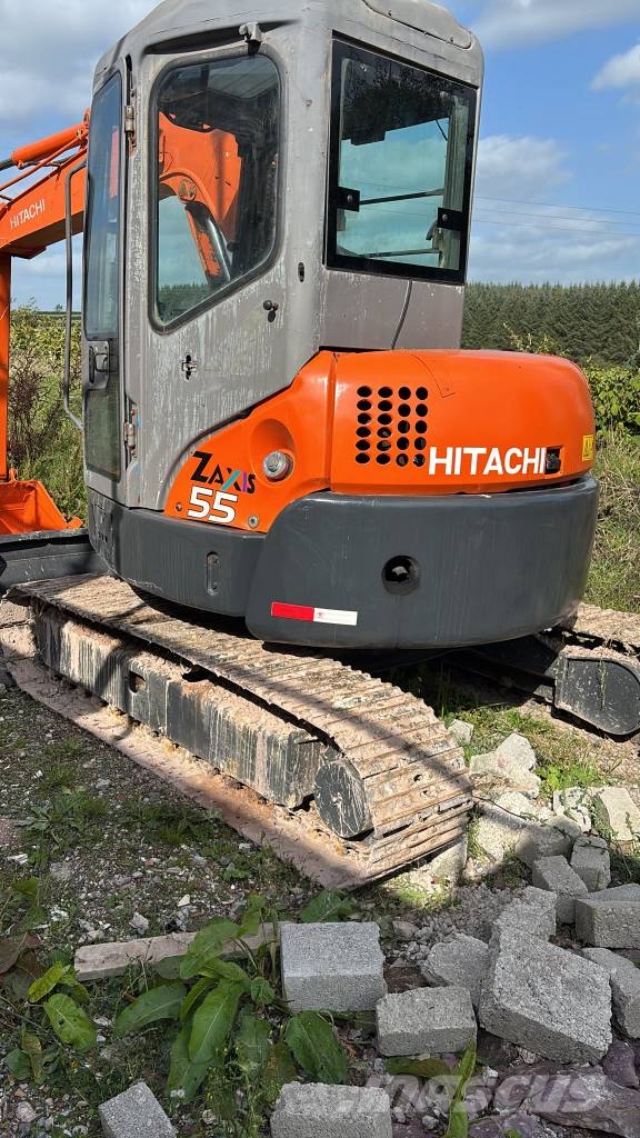 Hitachi ZX55UR حفارات صغيرة أقل من 7 طن (حفارات صغيرة)