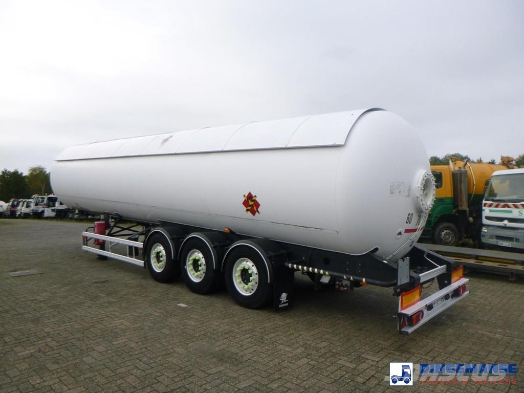 Robine Gas tank steel 51.5 m3 / 1 comp Tankanhængere