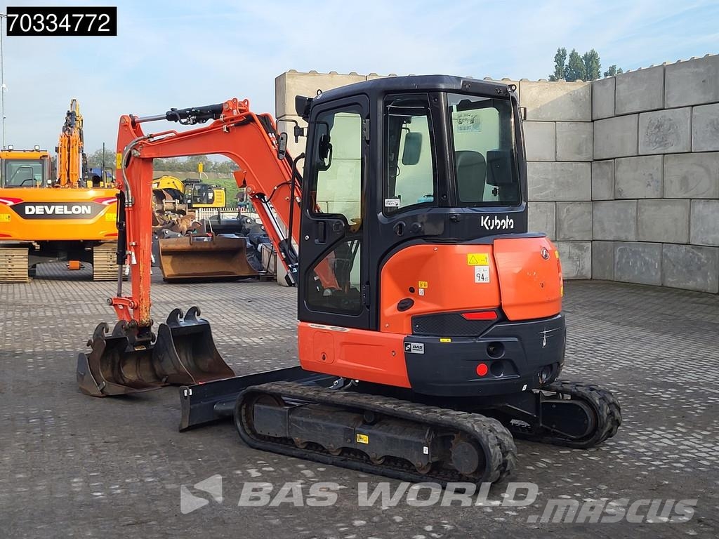 Kubota U36 -4 3 Buckets Minigraafmachines < 7t