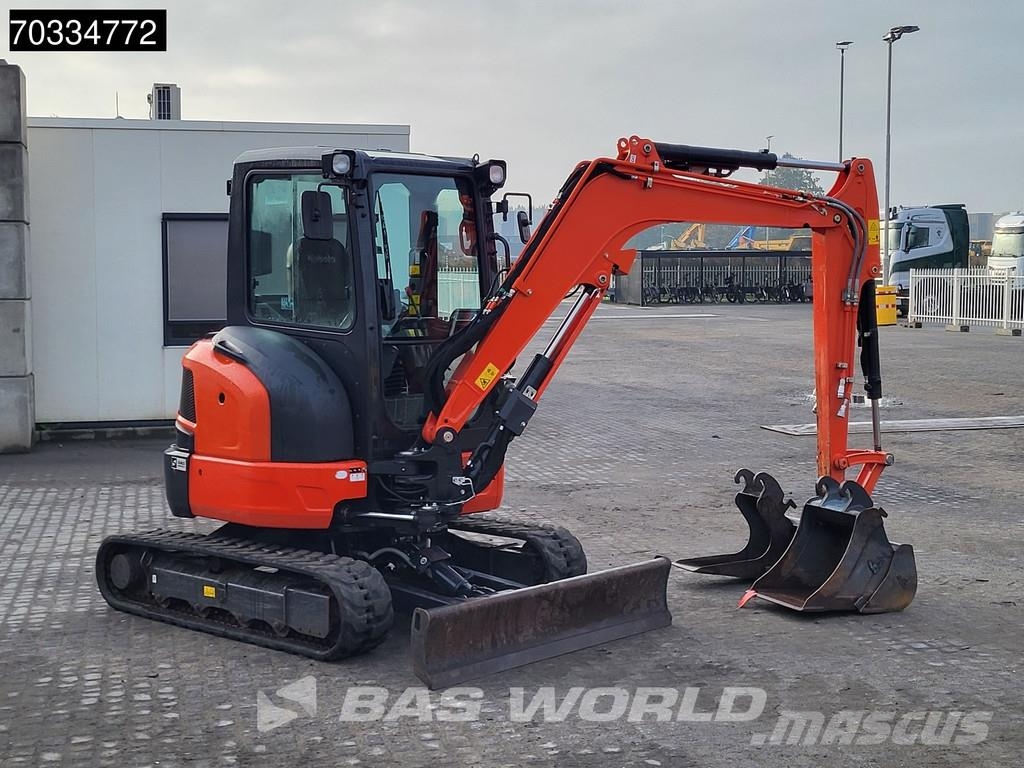 Kubota U36 -4 3 Buckets Minigraafmachines < 7t