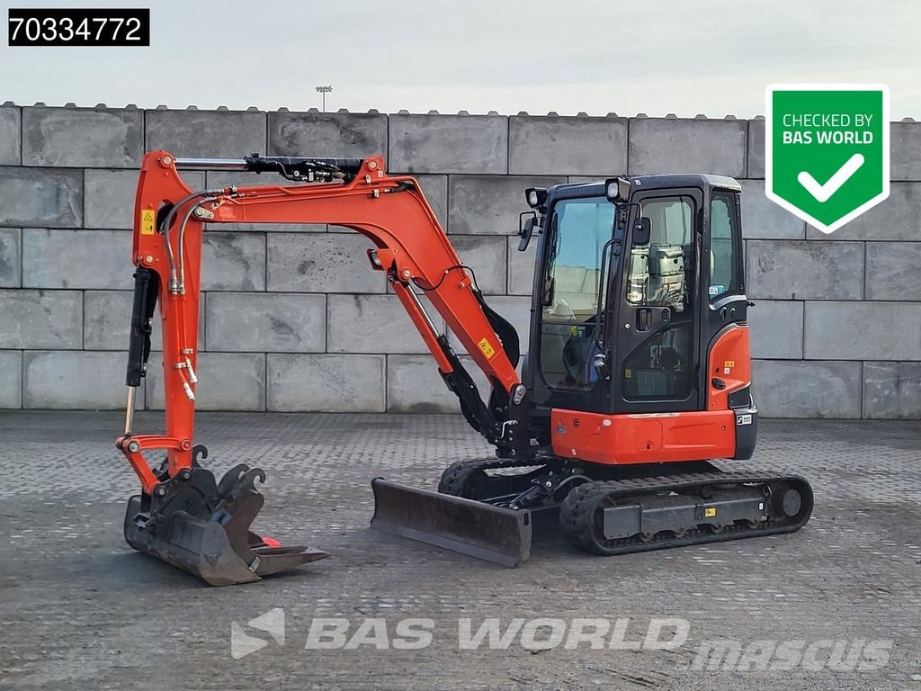 Kubota U36 -4 3 Buckets Minigraafmachines < 7t