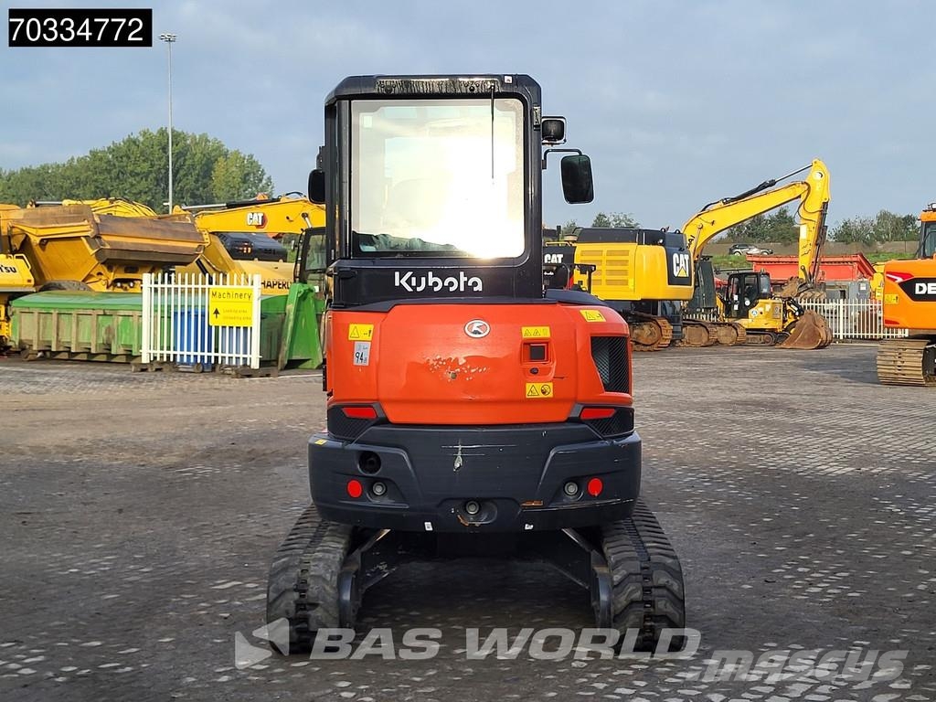 Kubota U36 -4 3 Buckets Minigraafmachines < 7t