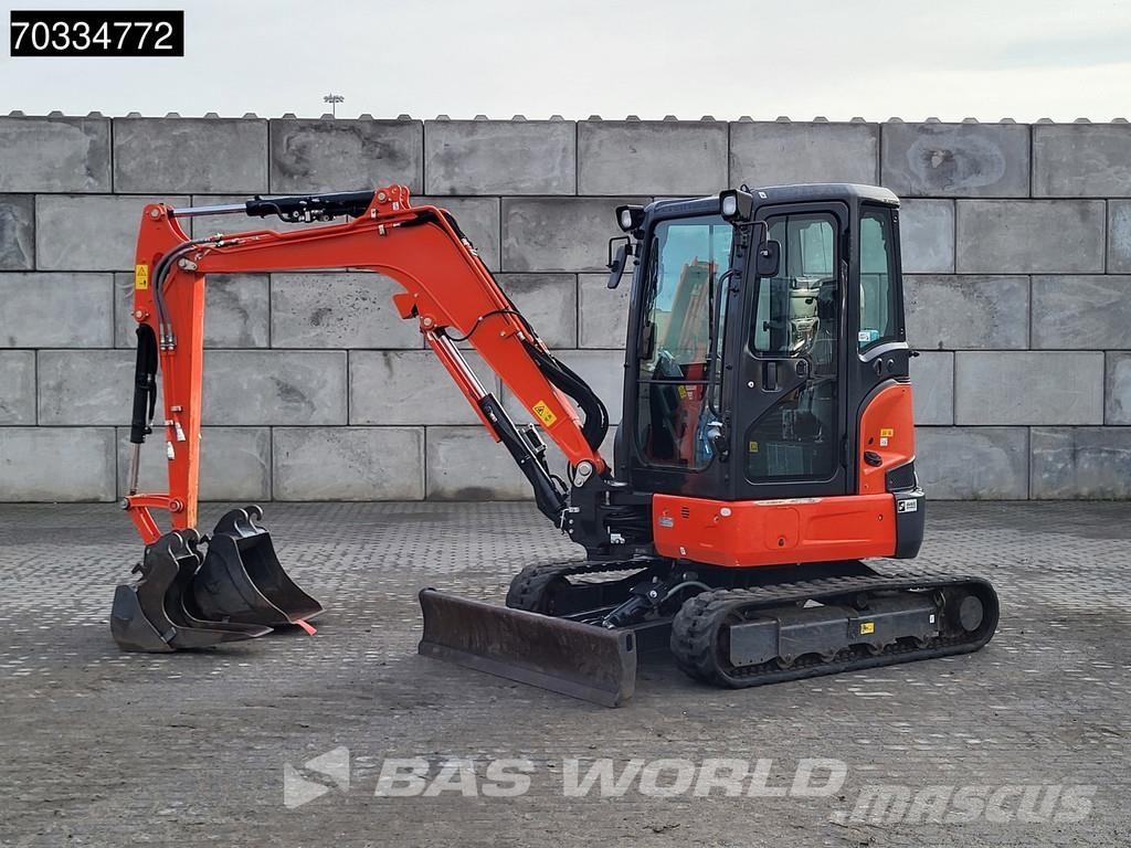 Kubota U36 -4 3 Buckets Minigraafmachines < 7t