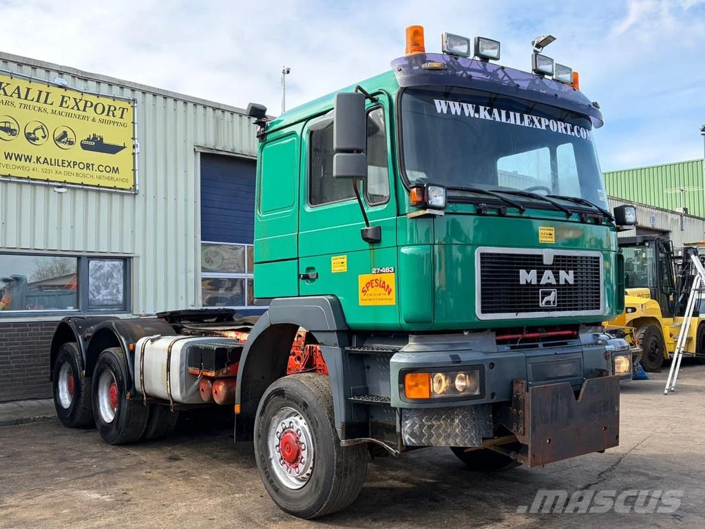 MAN 27 .463 Tractor 6x6 Manual Gearbox Full Spring Sus Ťahače