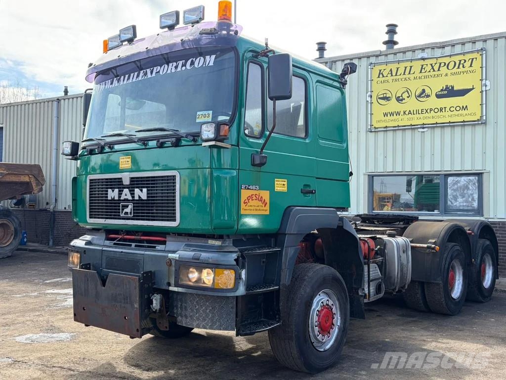MAN 27 .463 Tractor 6x6 Manual Gearbox Full Spring Sus Ťahače