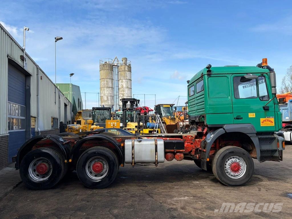 MAN 27 .463 Tractor 6x6 Manual Gearbox Full Spring Sus Ťahače