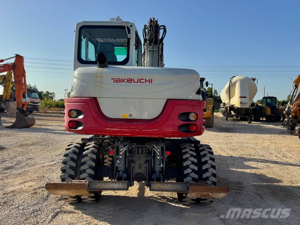 Takeuchi TB 295 W Excavadoras de ruedas