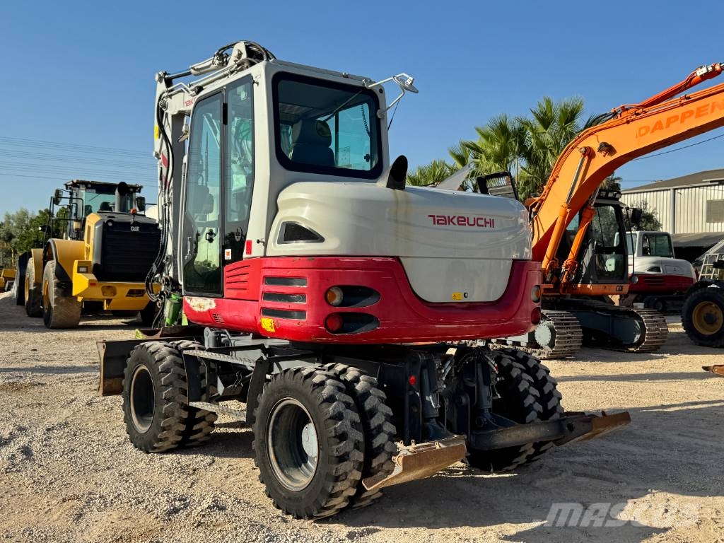Takeuchi TB 295 W Excavadoras de ruedas