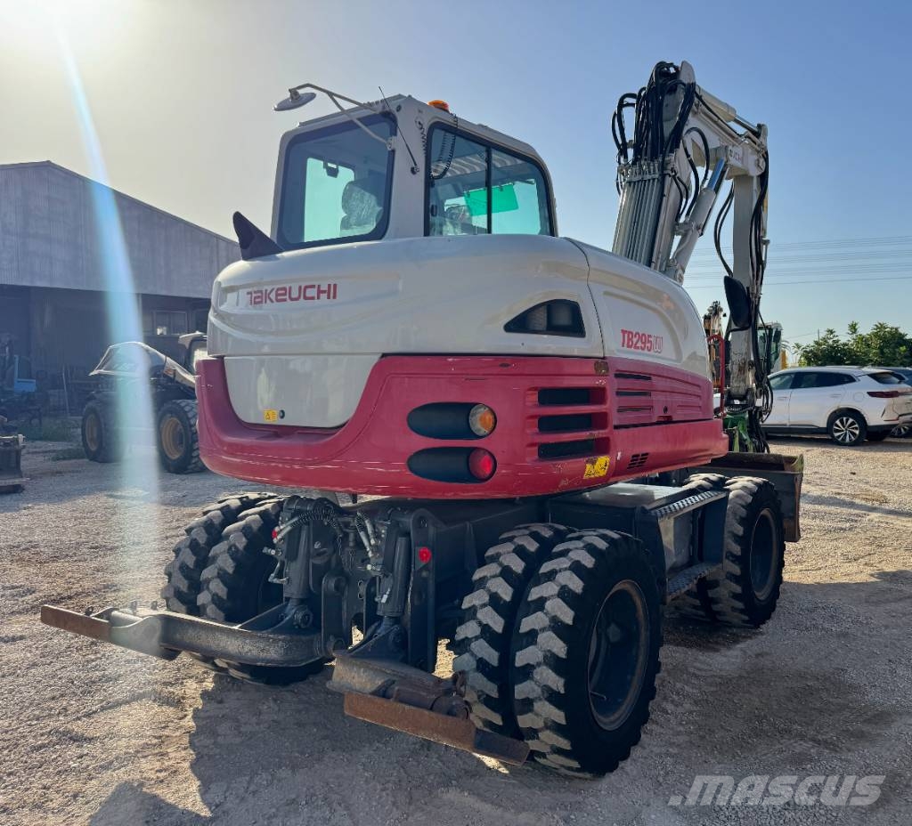 Takeuchi TB 295 W Excavadoras de ruedas
