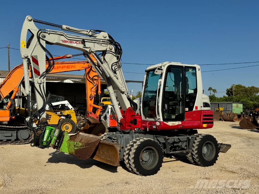 Takeuchi TB 295 W Excavadoras de ruedas