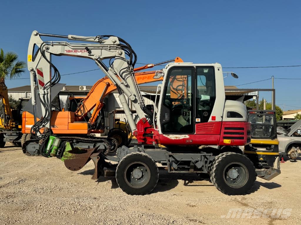 Takeuchi TB 295 W Excavadoras de ruedas