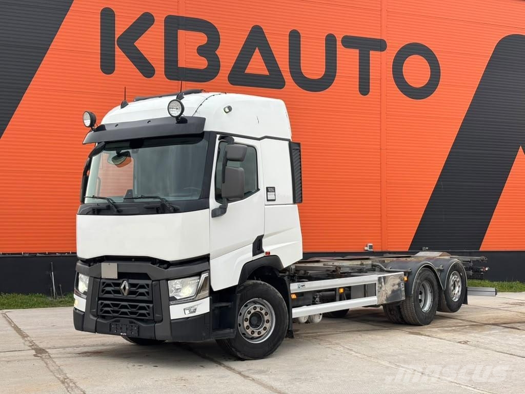 Renault T 520 6x2 CHASSIS L=7421 mm Smagās mašīnas ar konteineriem