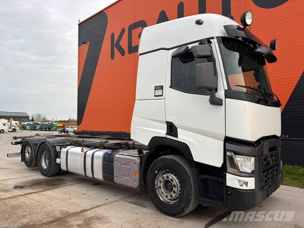 Renault T 520 6x2 CHASSIS L=7421 mm Smagās mašīnas ar konteineriem