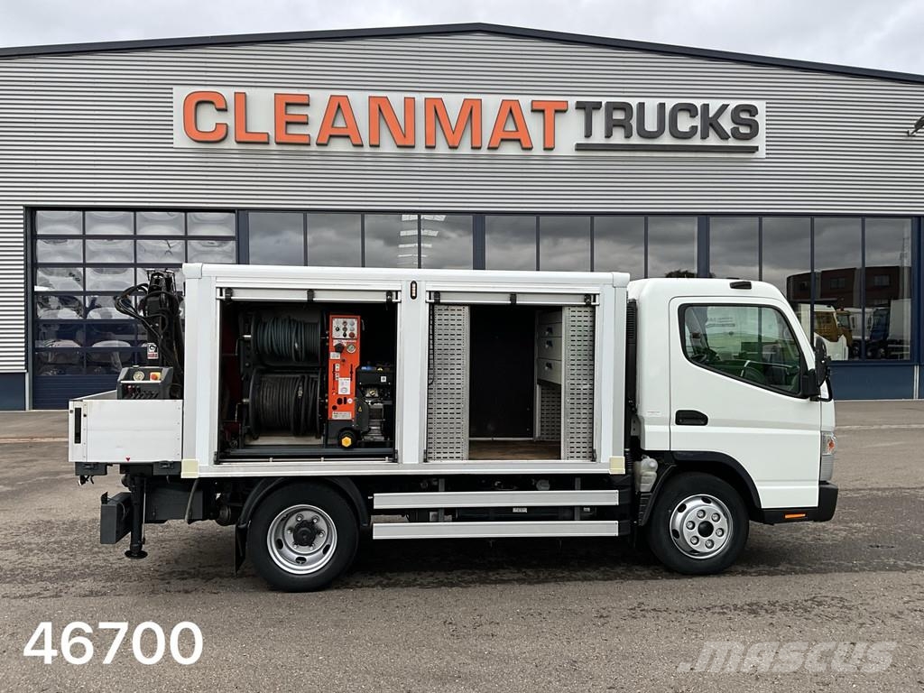 Fuso Canter 7C15 Euro 6 ROM hogedruk + Hiab 1,8 Tonmete Rabljeni žerjavi za vsak teren