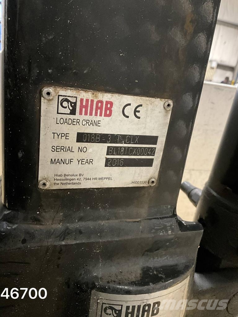 Fuso Canter 7C15 Euro 6 ROM hogedruk + Hiab 1,8 Tonmete Rabljeni žerjavi za vsak teren