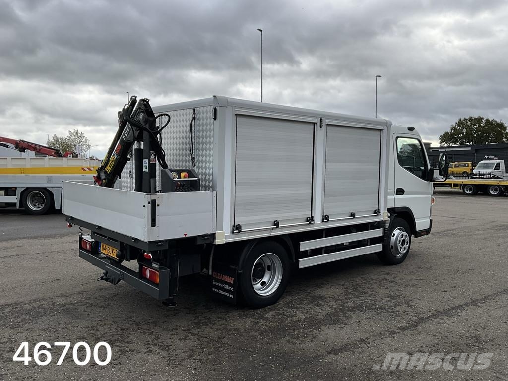Fuso Canter 7C15 Euro 6 ROM hogedruk + Hiab 1,8 Tonmete Rabljeni žerjavi za vsak teren
