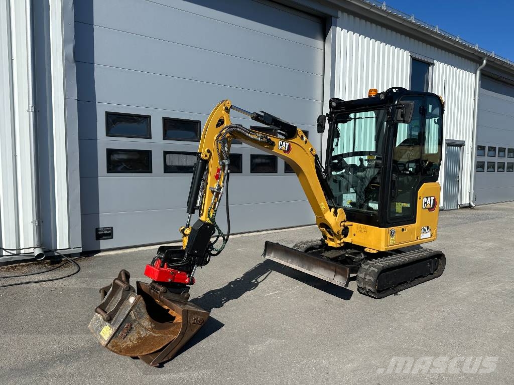 CAT 301.8 minigrävare med rotortilt och skopor Εκσκαφάκι (διαβολάκι) < 7t