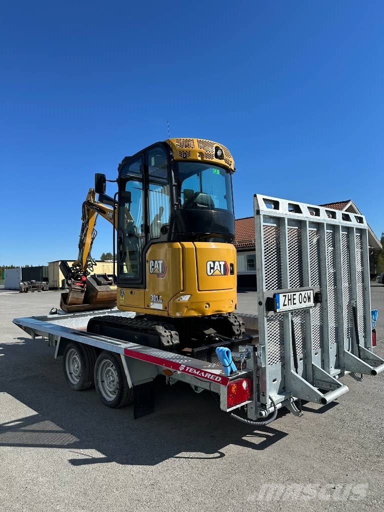 CAT 301.8 minigrävare med rotortilt och skopor Εκσκαφάκι (διαβολάκι) < 7t