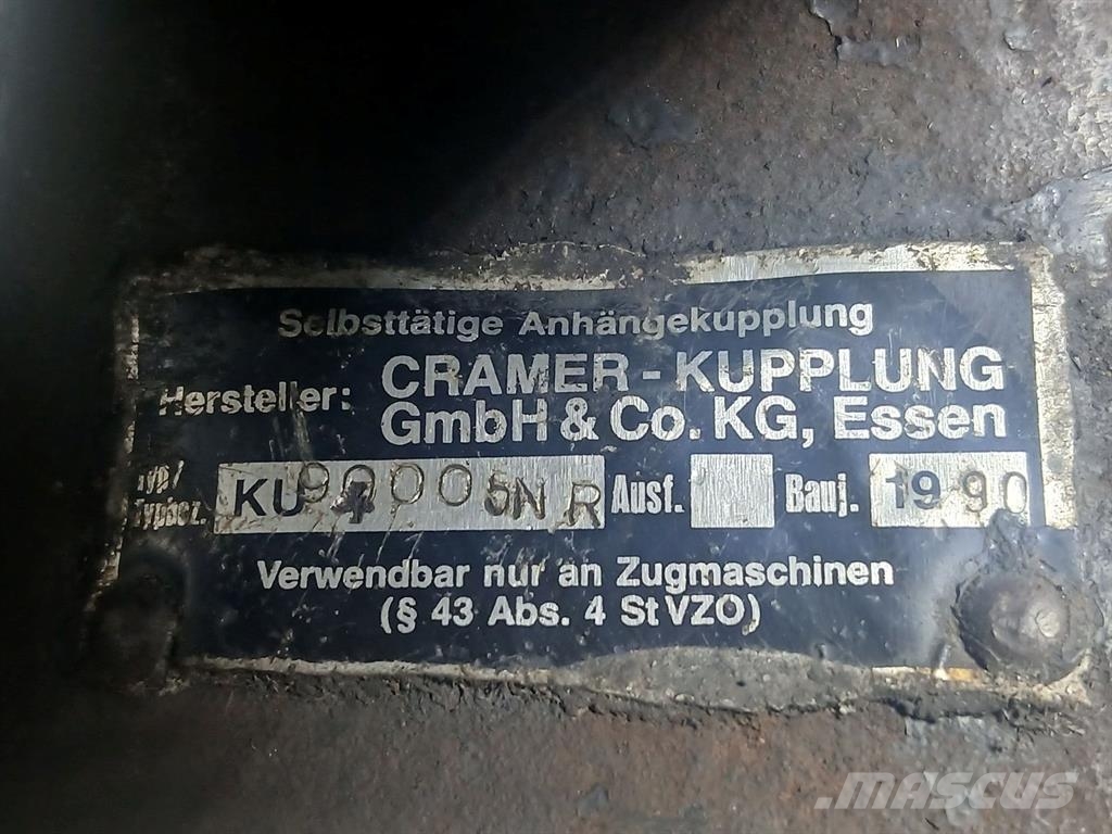 Ahlmann AZ150 - Trailer hitch/Anhängerkupplung/Trekhaak Šasija i vešenje