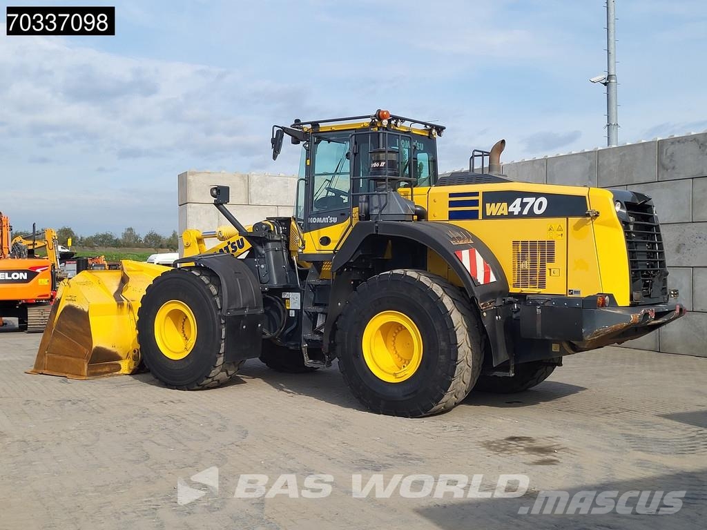 Komatsu WA470 -8E0 WA470 Gumikerekes homlokrakodók