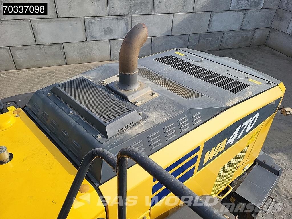 Komatsu WA470 -8E0 WA470 Gumikerekes homlokrakodók