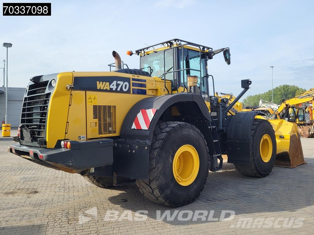 Komatsu WA470 -8E0 WA470 Gumikerekes homlokrakodók