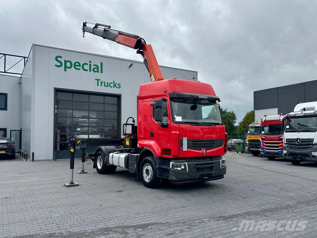 Renault Premium Lander 460 DXi 4x2 Trekker + Palfinger PK3 Тягачі