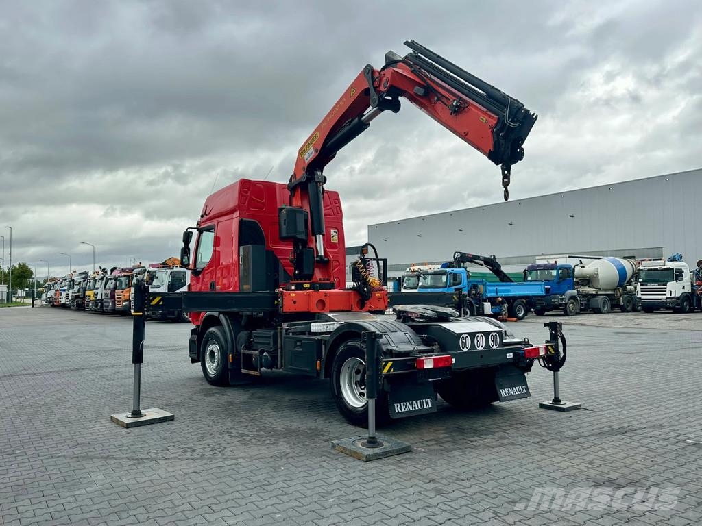 Renault Premium Lander 460 DXi 4x2 Trekker + Palfinger PK3 Тягачі
