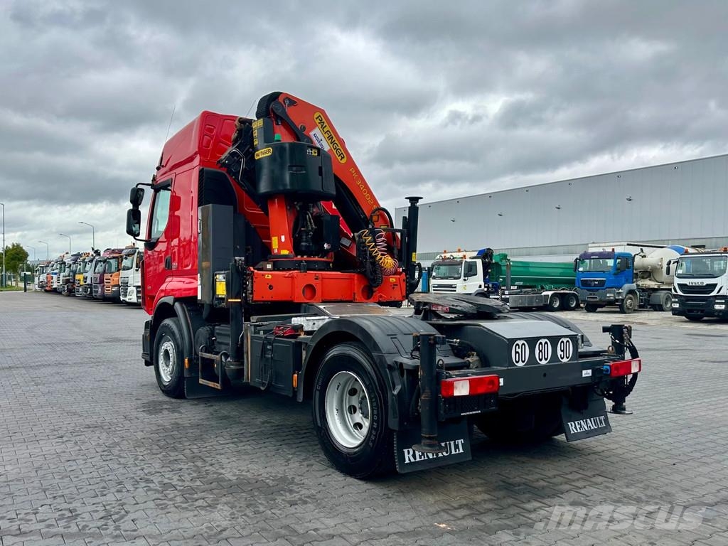 Renault Premium Lander 460 DXi 4x2 Trekker + Palfinger PK3 Тягачі