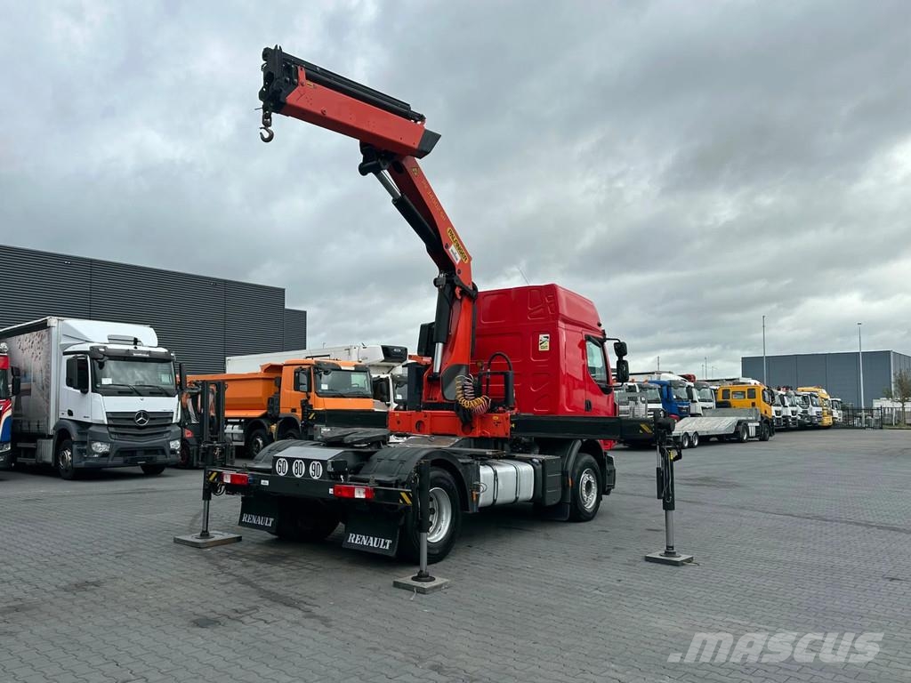 Renault Premium Lander 460 DXi 4x2 Trekker + Palfinger PK3 Тягачі
