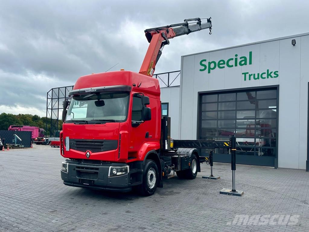 Renault Premium Lander 460 DXi 4x2 Trekker + Palfinger PK3 Тягачі