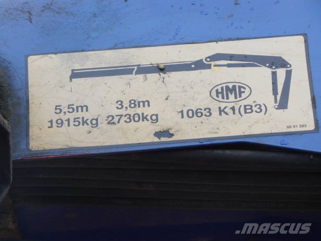 MAN TGS 18.240 شاحنات الرافعات
