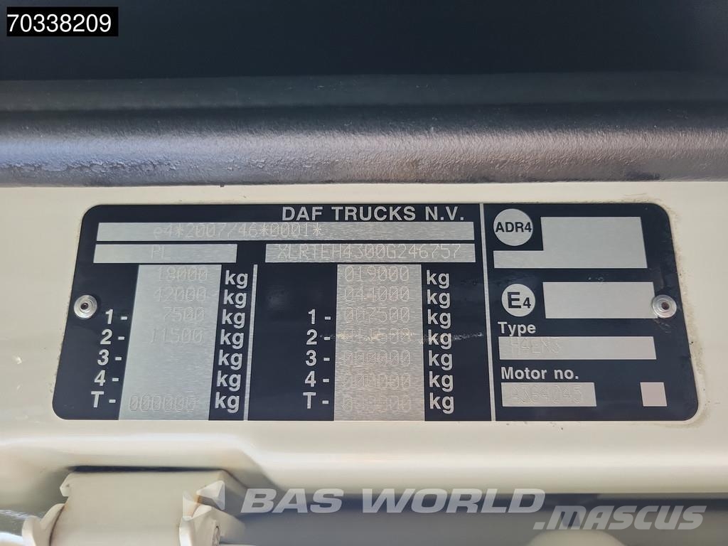 DAF XF 480 XF 4X2 SSC Mega NL-Truck APK 2x Tanks ACC Ťahače