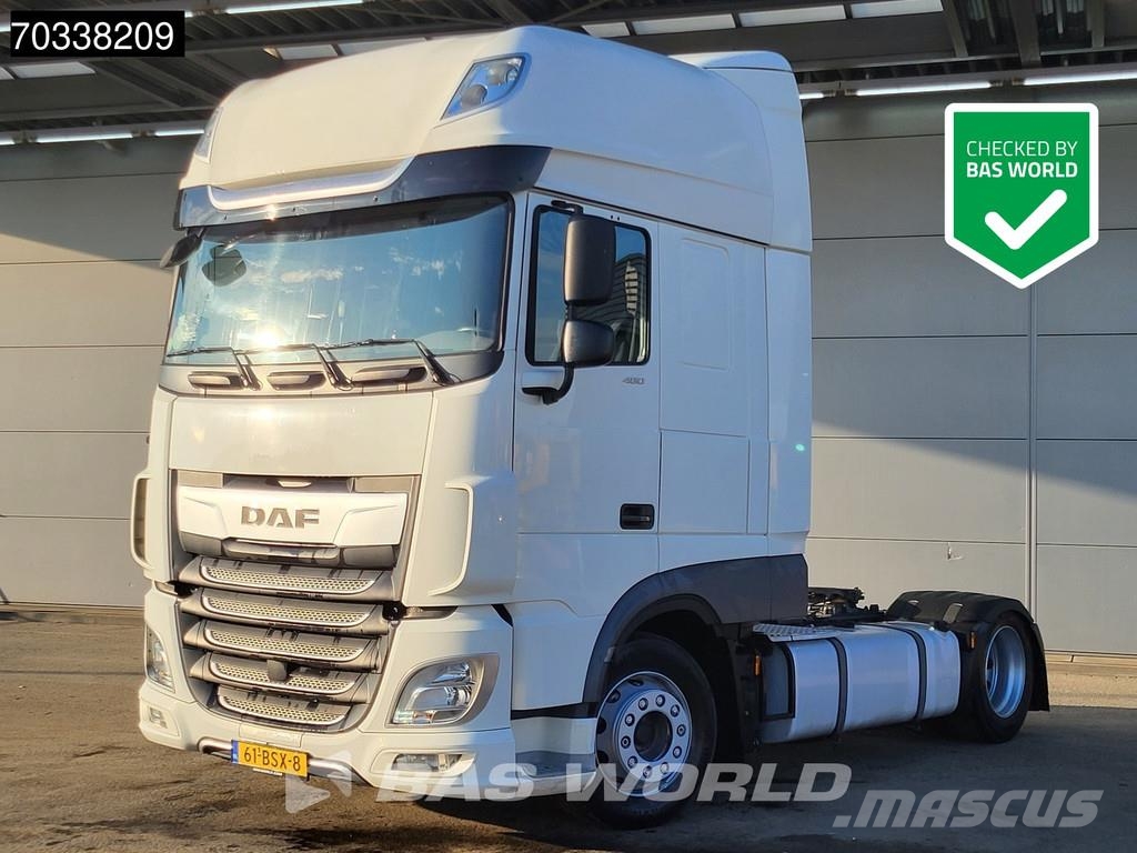 DAF XF 480 XF 4X2 SSC Mega NL-Truck APK 2x Tanks ACC Ťahače