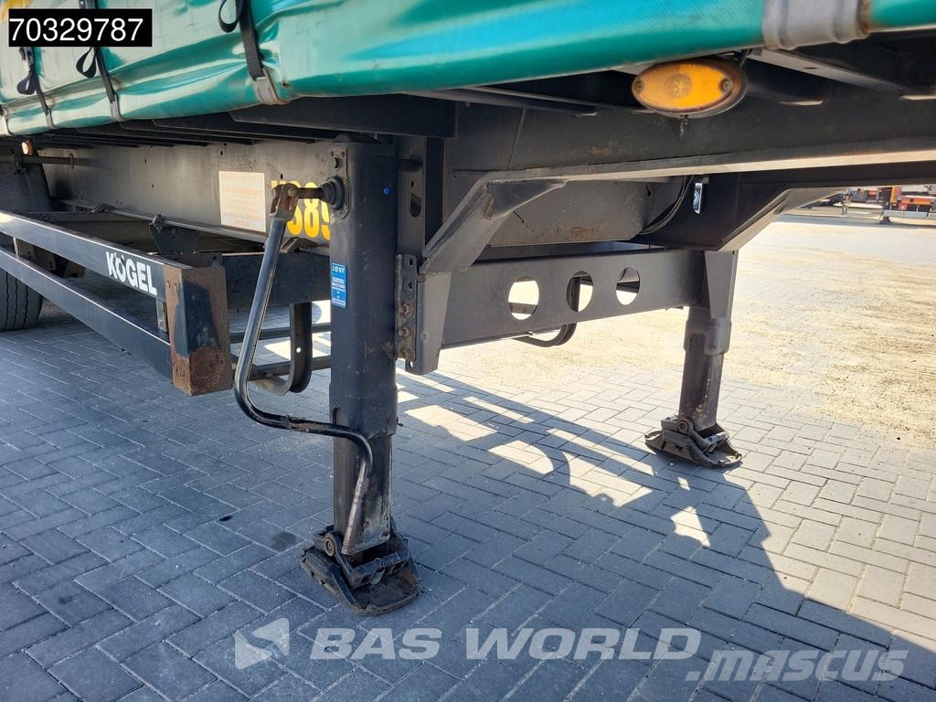 Kögel S24-1 Sliding Roof SAF Tents puspiekabes