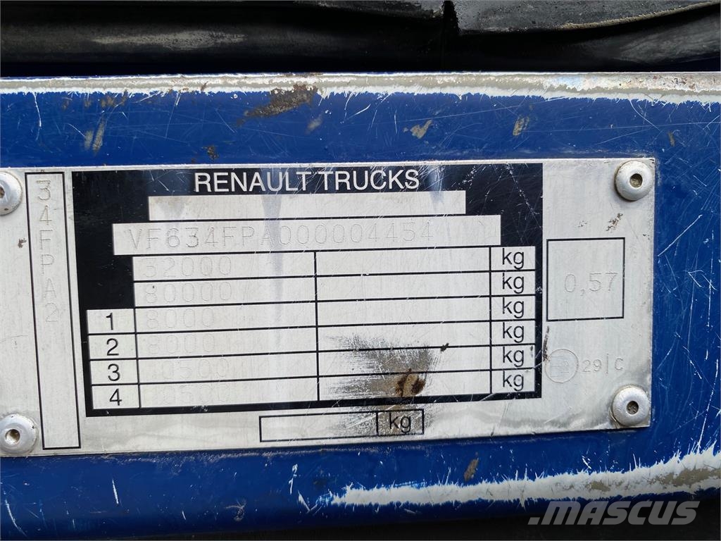 Renault Kerax VIN 454 Camiones bañeras basculantes o volquetes