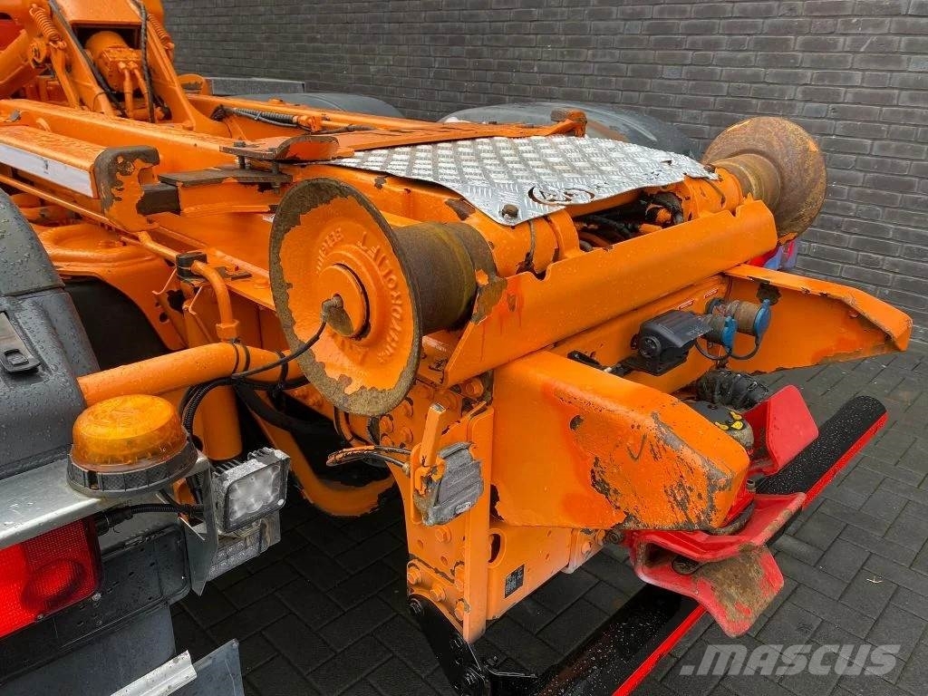 MAN TGS 35.480 8X4 TRIDEM + 20 TON HAAKARM + HMF 3220- Автокранове