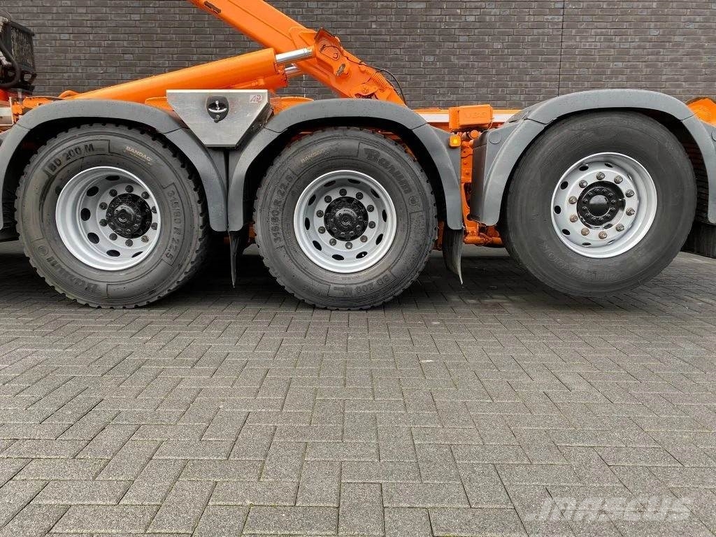 MAN TGS 35.480 8X4 TRIDEM + 20 TON HAAKARM + HMF 3220- Автокранове