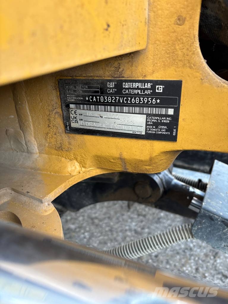 CAT 302.7 CR Mini excavators < 7t (Mini diggers)