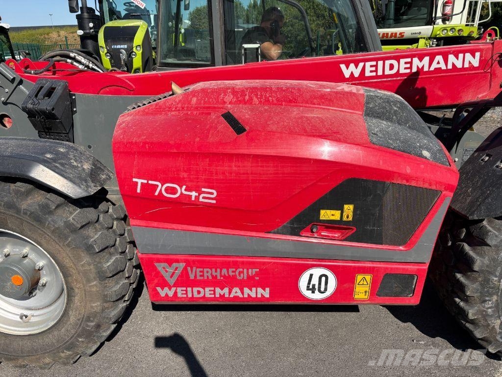 Weidemann T7042 Manipuladores telescópicos agrícolas
