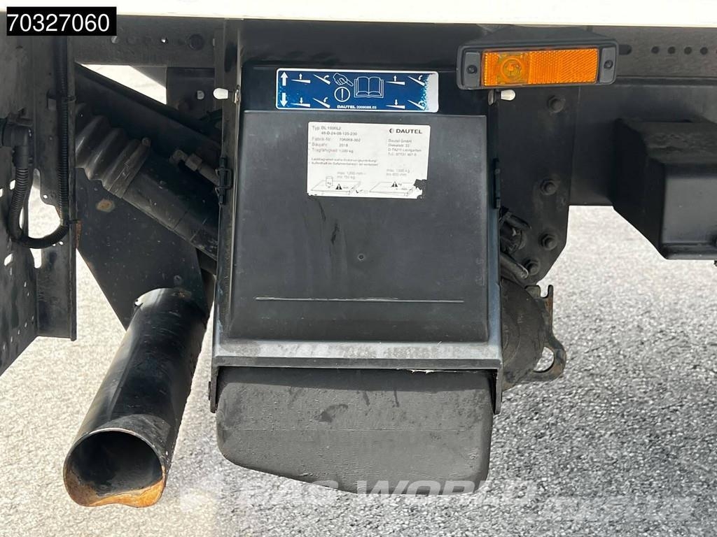 DAF LF 230 LF 4X2 12tonner 1500kg Ladebordwand Automat Skapbiler