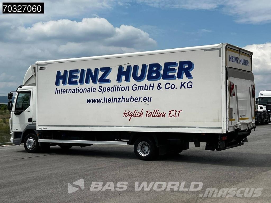 DAF LF 230 LF 4X2 12tonner 1500kg Ladebordwand Automat Sunkvežimiai su dengtu kėbulu